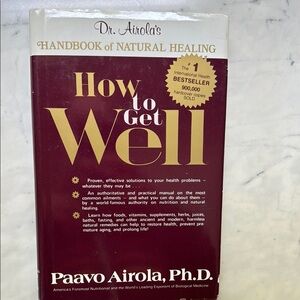 How to Get Well Book by Paavo Airola